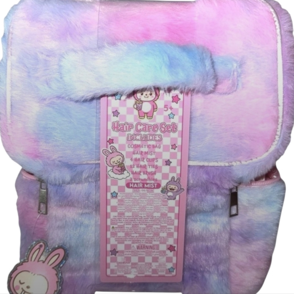 NWT DANBAR Kids 21pc Bunny Hair Accessory Set Easter Gift Basket - Picture 9 of 9